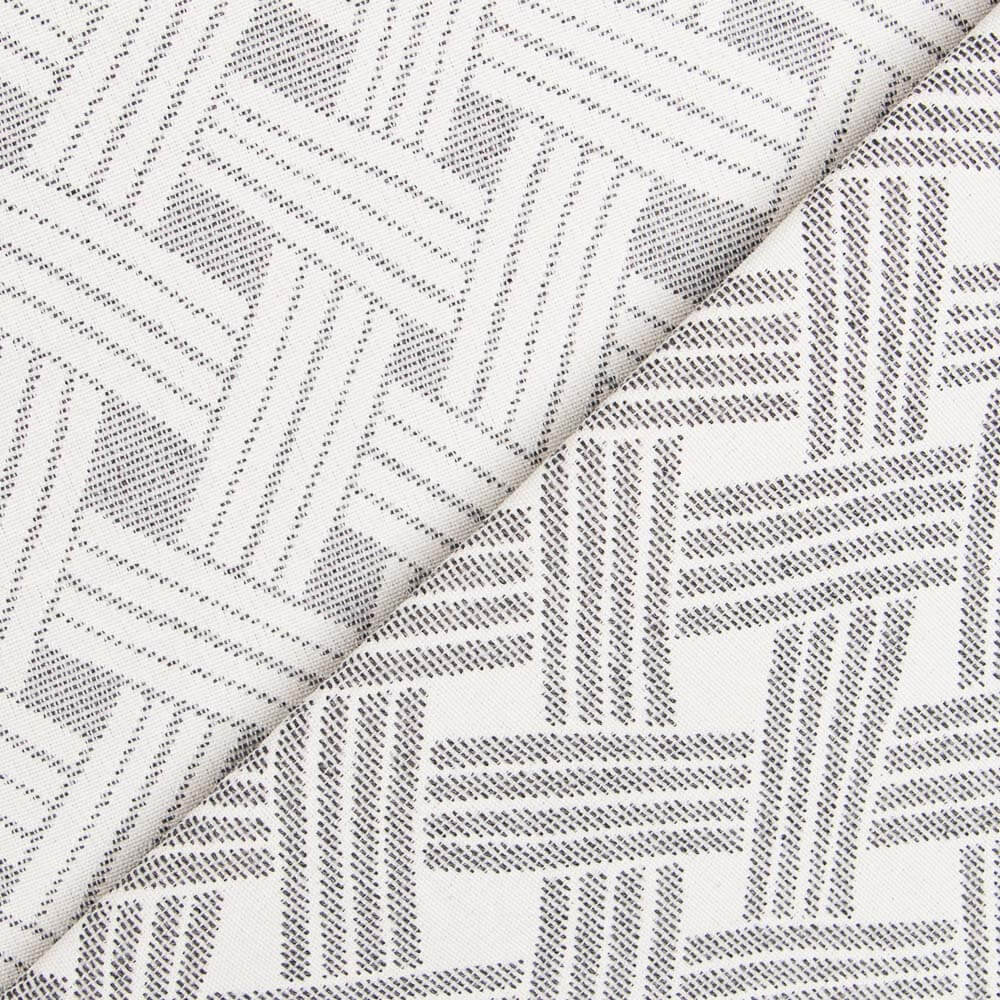 Tapicería Jacquard Trenza Gris - Ribes y Casals