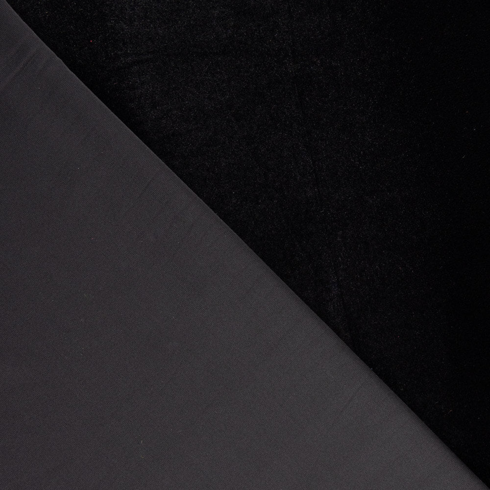 Veludo Bielástico Preto - Ribes y Casals