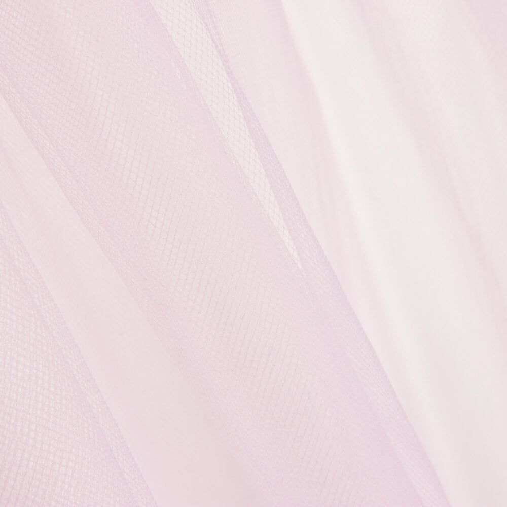 Tecido Tule Ilusão Rosa Bebê - Ribes y Casals