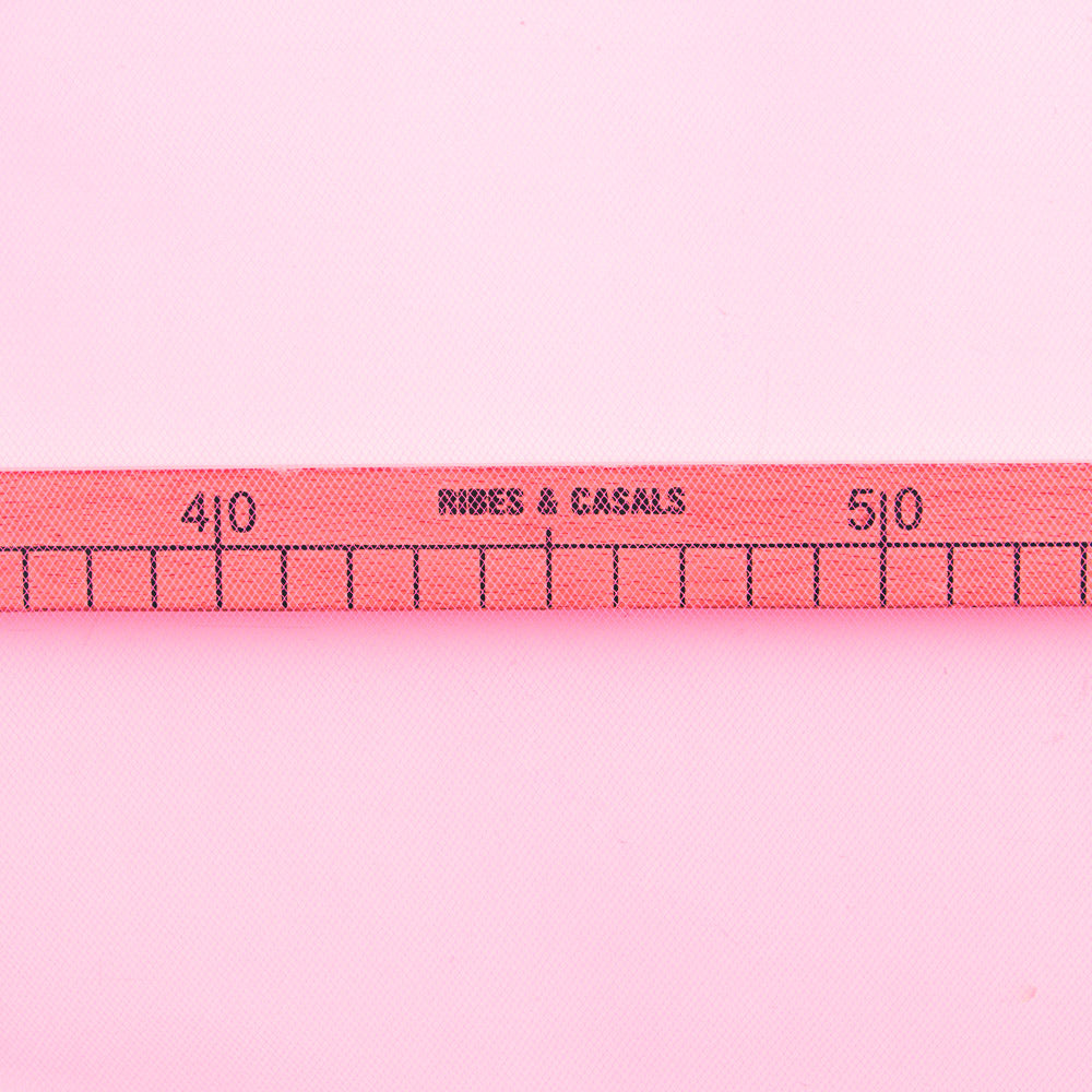 Tecido Tule Ilusão Rosa Forte - Ribes y Casals