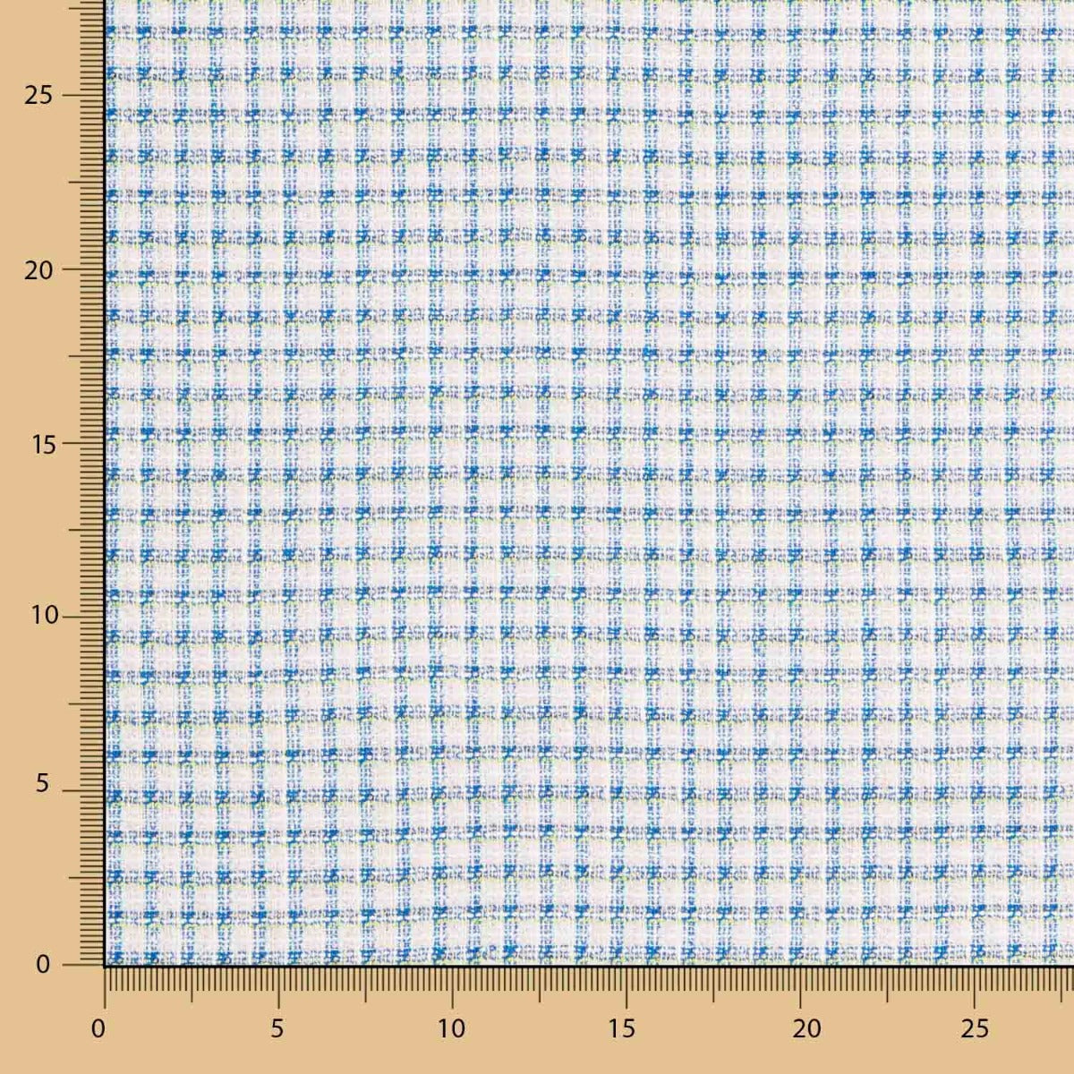Tweed Cuadro Azul Blanco - Ribes y Casals
