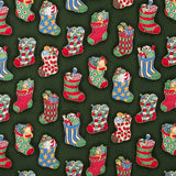 Meias de Natal Algodão Verde - Ribes y Casals