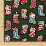 Meias de Natal Algodão Verde - Ribes y Casals