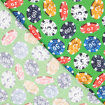 Popeline Poker Verde - Ribes y Casals