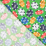 Popeline Poker Verde - Ribes y Casals