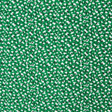 Popeline Viscose Micro Flor Verde - Ribes y Casals