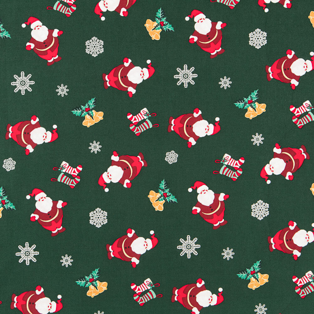 Algodão verde Santa Klaus - Ribes y Casals