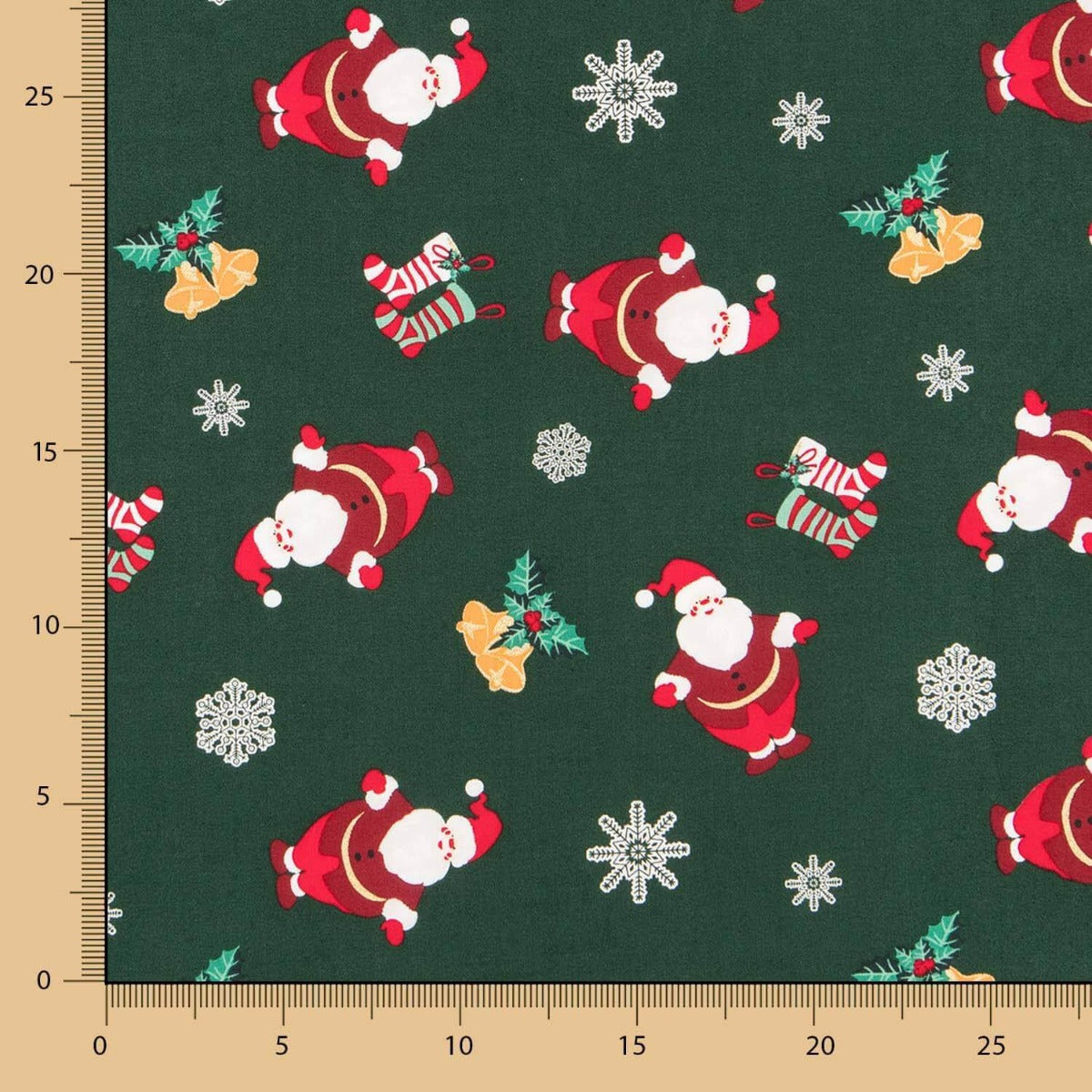 Algodão verde Santa Klaus - Ribes y Casals