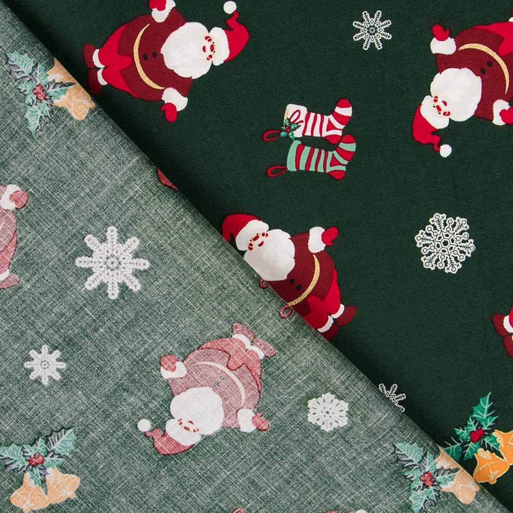 Algodão verde Santa Klaus - Ribes y Casals
