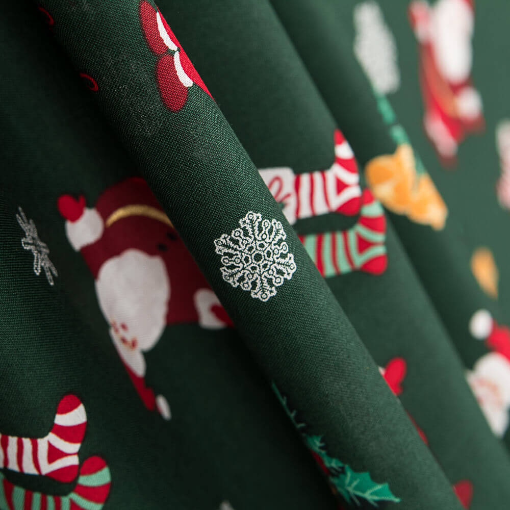 Algodão verde Santa Klaus - Ribes y Casals