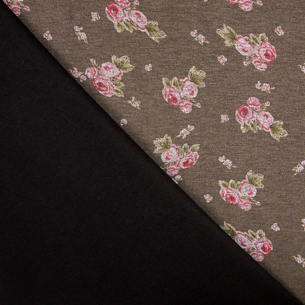 Malha Jersey Mini Cretonne Cinza - Ribes y Casals