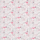 Viyela Estampada Lobos Vermelha - Ribes y Casals