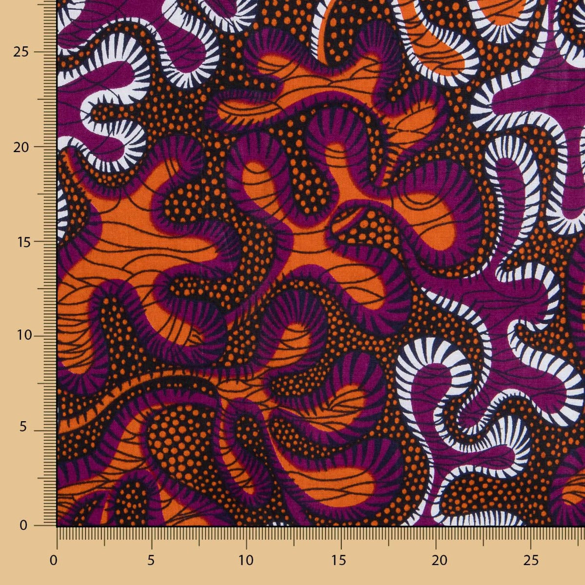Tecido Wax Africana Anuar - Ribes y Casals