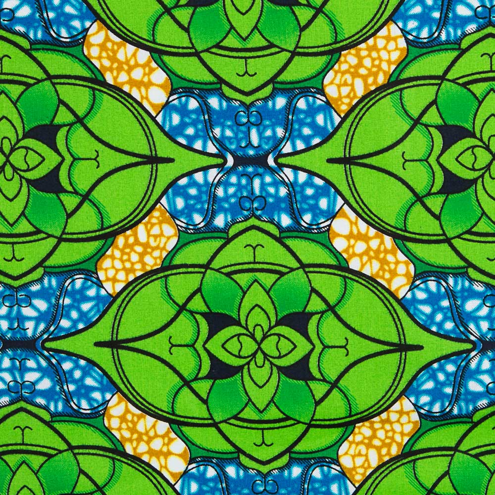 Tecido Wax Africana Emeka - Ribes y Casals