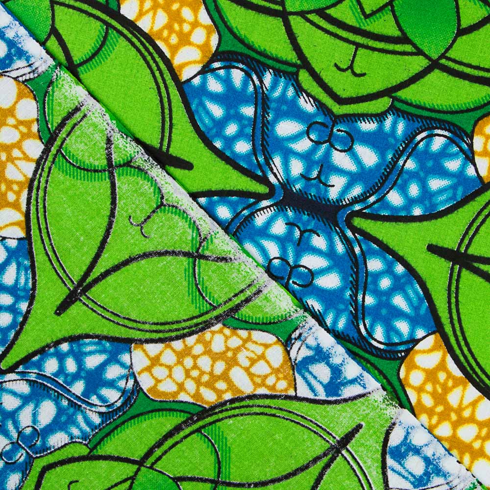 Tecido Wax Africana Emeka - Ribes y Casals