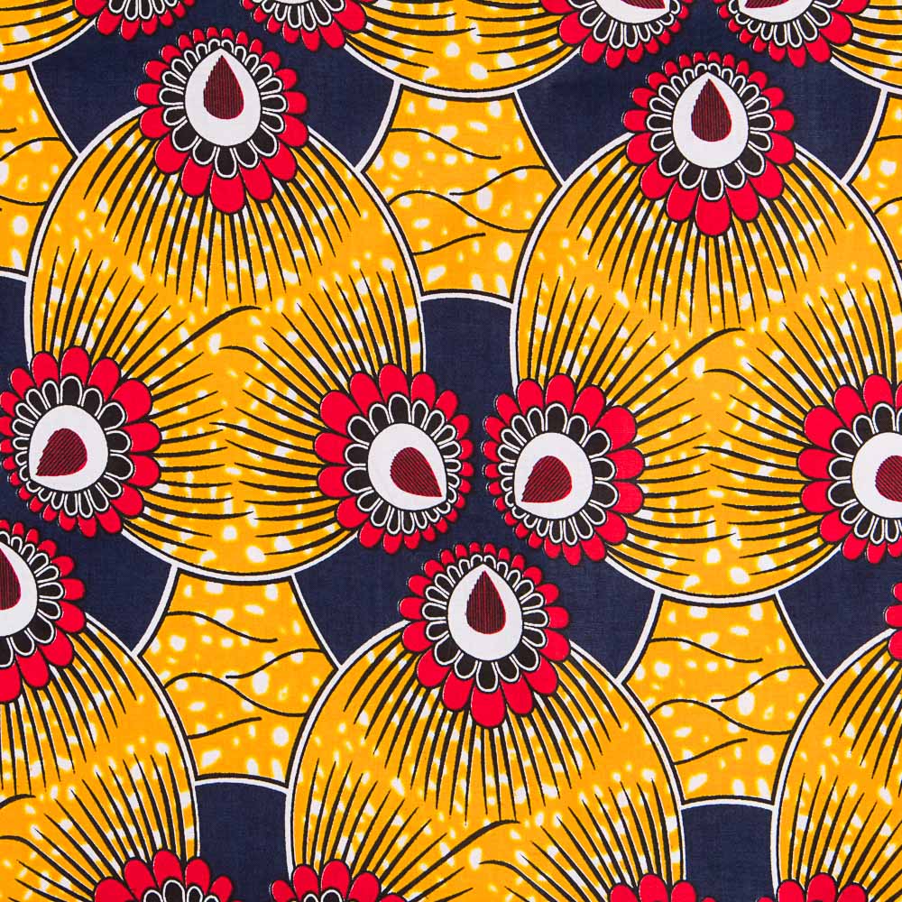 Tecido Wax Africana Keita - Ribes y Casals