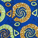 Tecido Wax Africana Kesia - Ribes y Casals