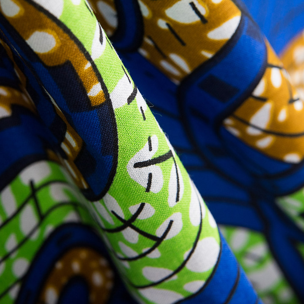 Tecido Wax Africana Kesia - Ribes y Casals