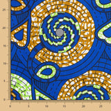 Tecido Wax Africana Kesia - Ribes y Casals