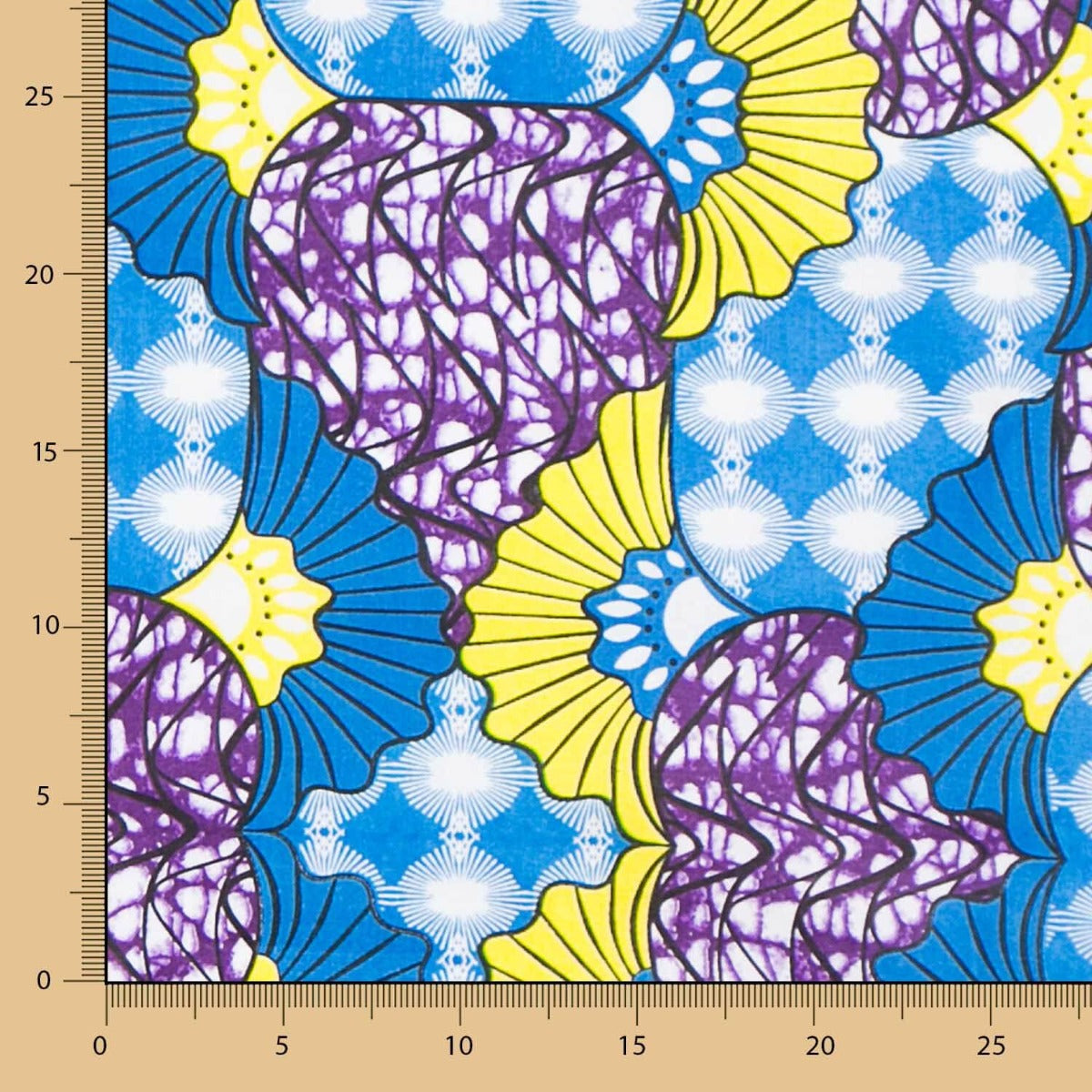 Tecido Wax Africana Essam - Ribes y Casals