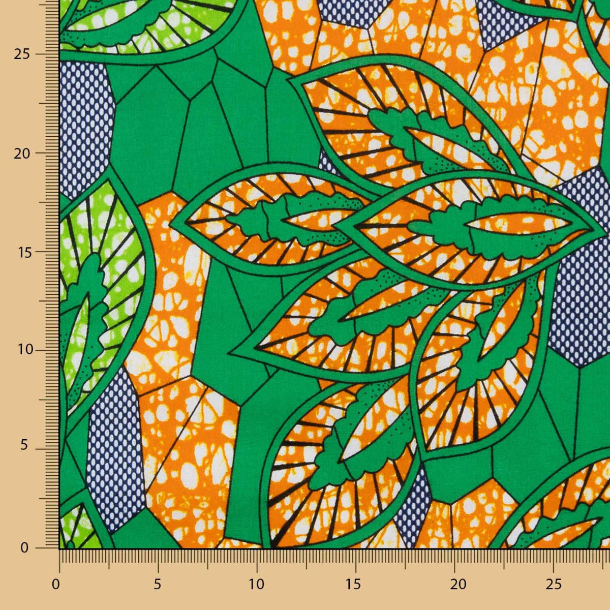 Tecido Wax Africana Jawara - Ribes y Casals