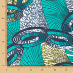 Tecido Wax Africana Rashidi - Ribes y Casals