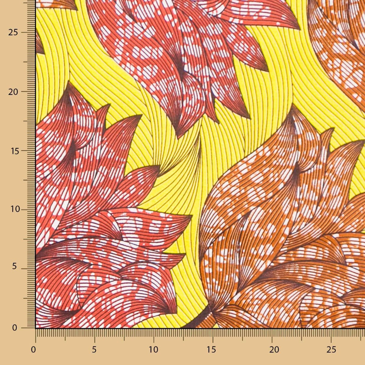 Tecido Wax Africana Saddiki - Ribes y Casals
