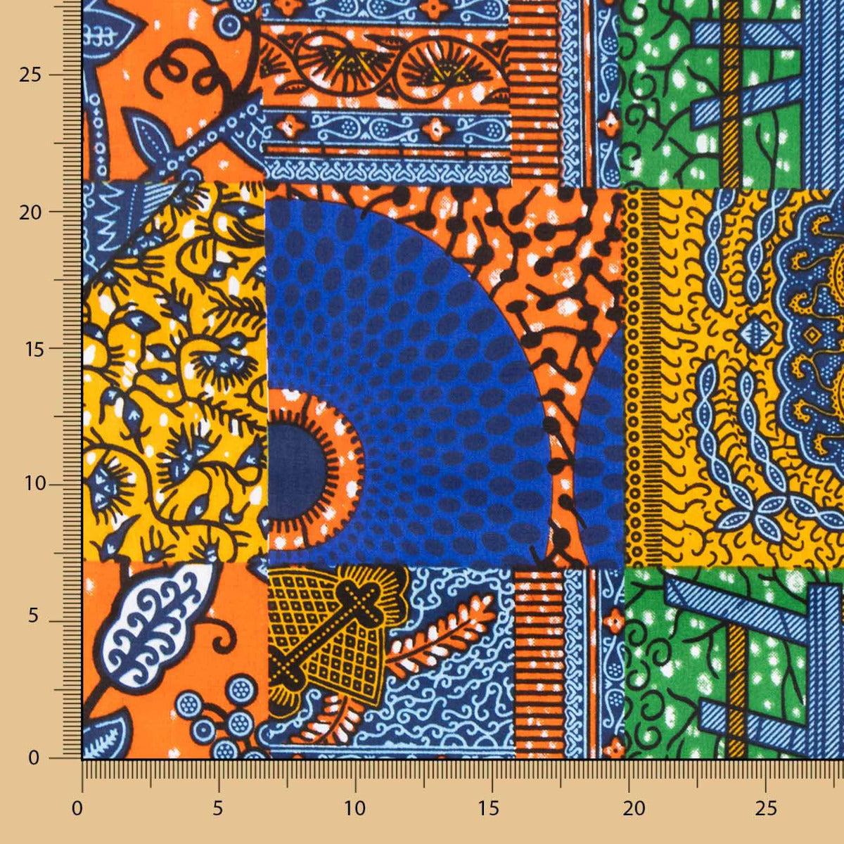 Tecido WAX Sarabi - Ribes y Casals