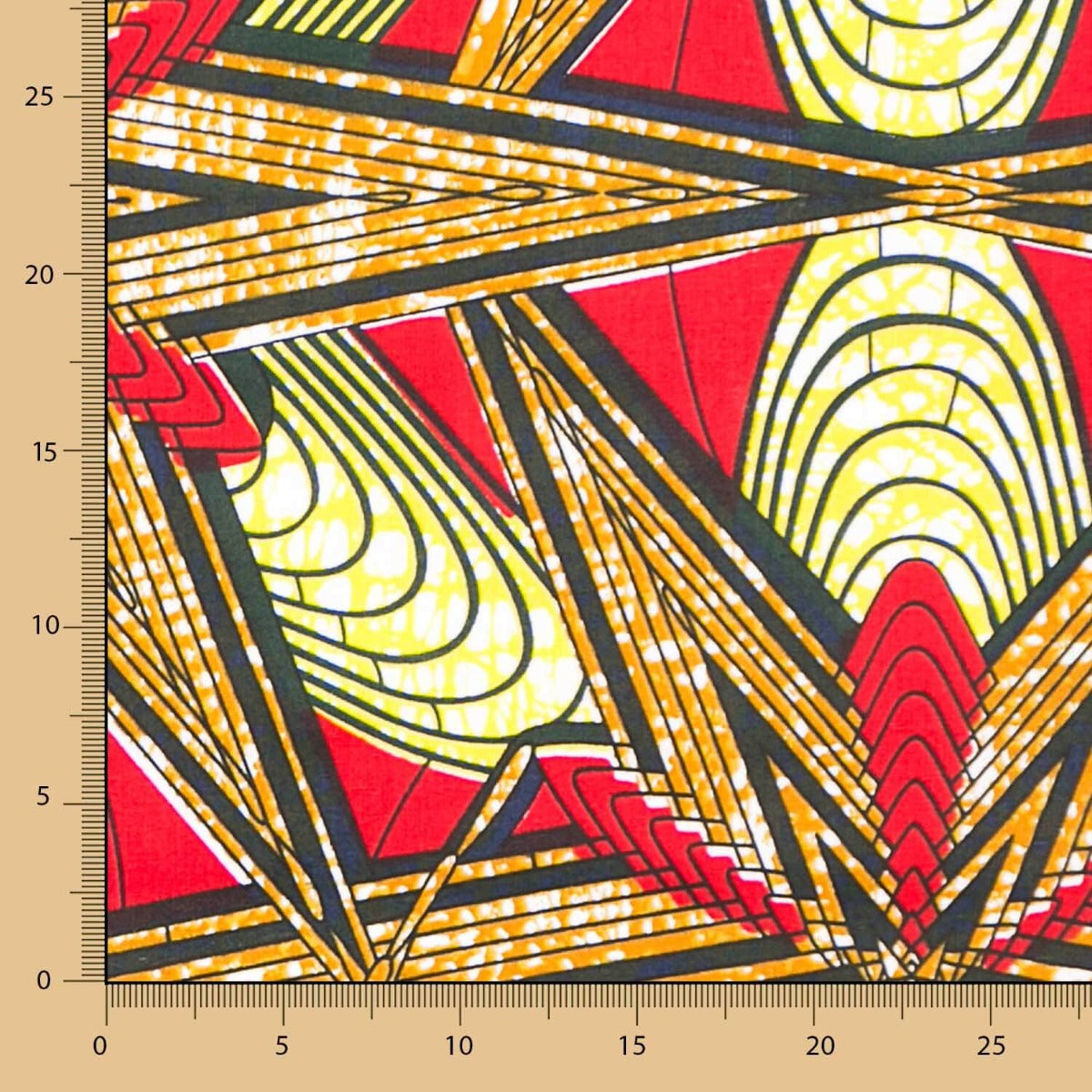 Tecido Wax Africana Yared - Ribes y Casals