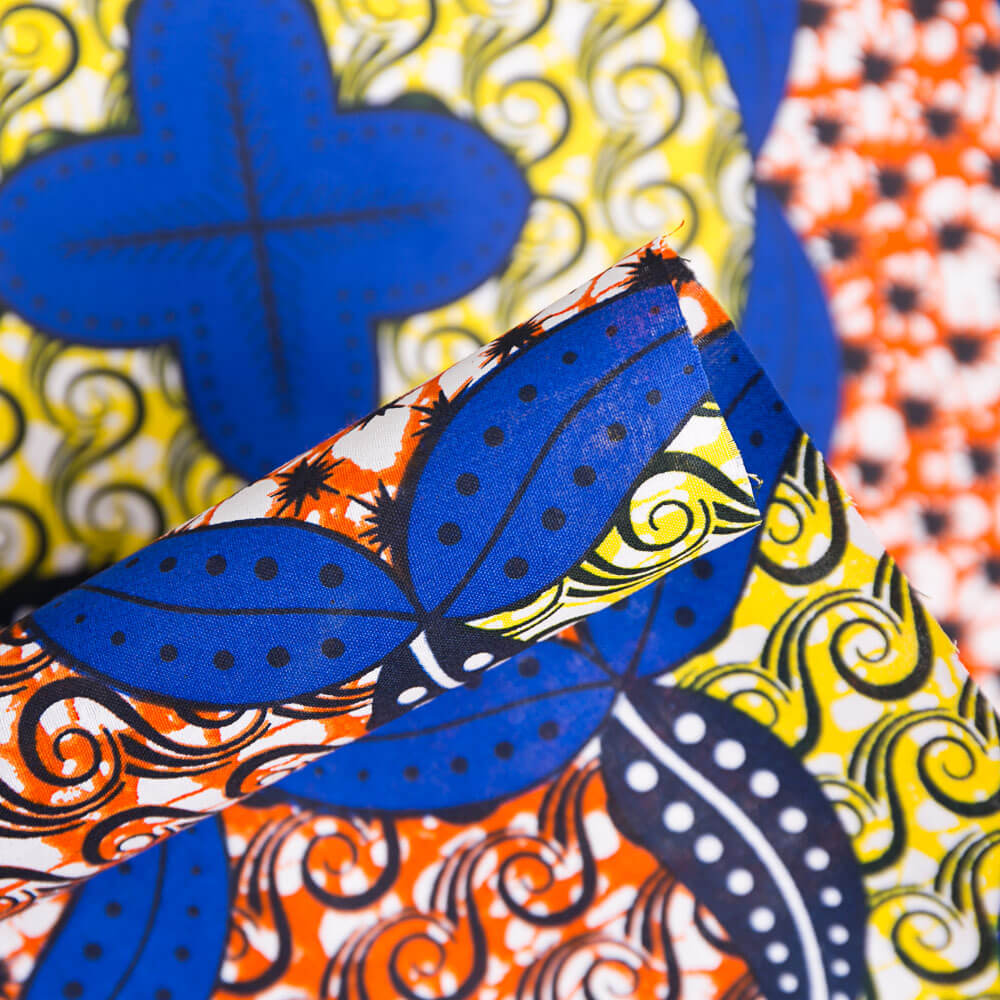 Tecido Wax Africana Yassir - Ribes y Casals