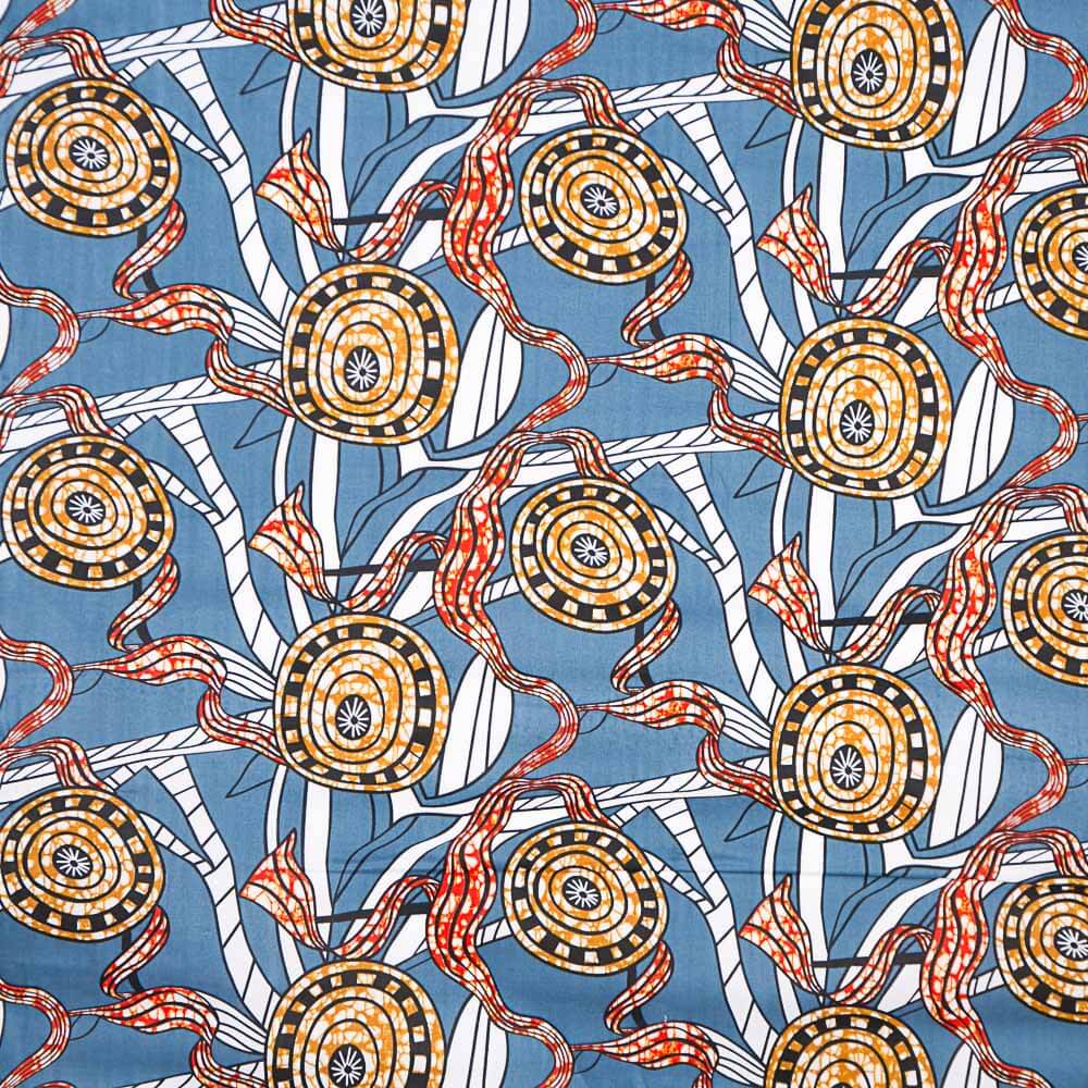 Tecido Wax Africana Zaid - Ribes y Casals
