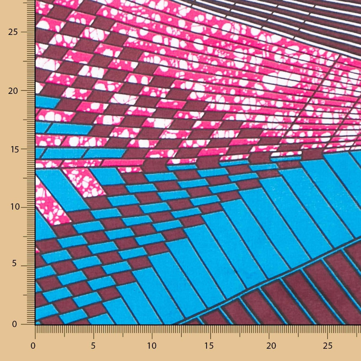 Tecido Wax Africana Zuberi - Ribes y Casals