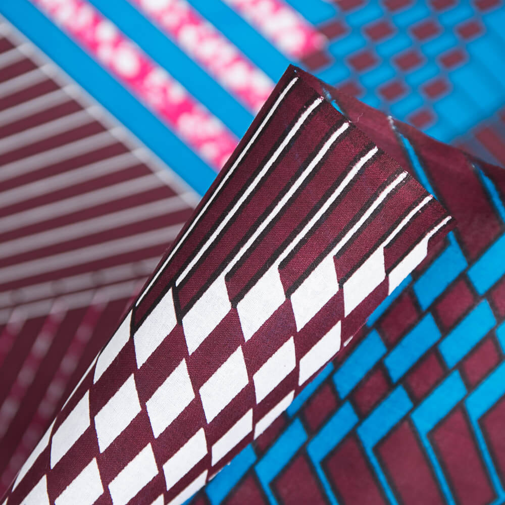 Tecido Wax Africana Zuberi - Ribes y Casals