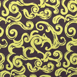 Tecido de Veludo Estampado Espiral Pistácio - Ribes y Casals