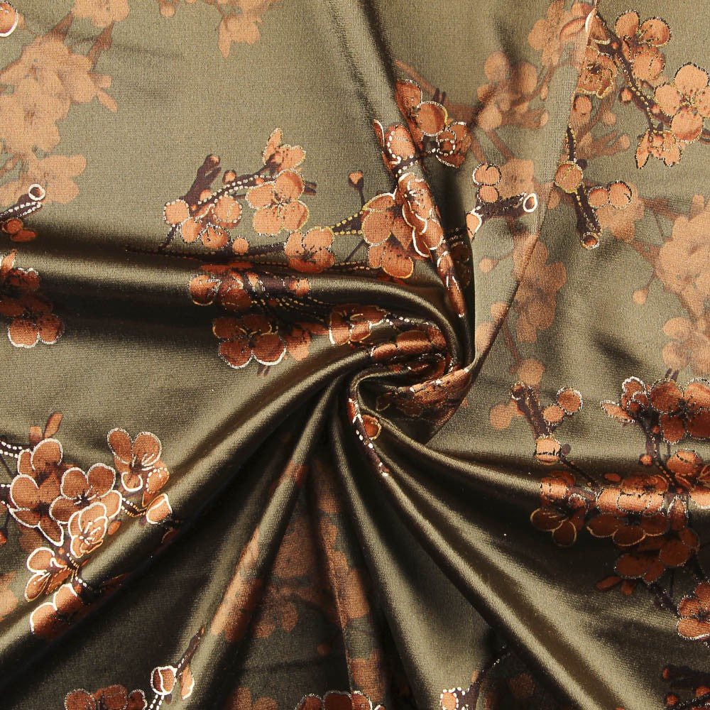 Veludo Lurex Florencia Oliva - Ribes y Casals