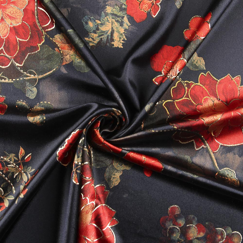 Veludo Lurex Roma Azul - Ribes y Casals