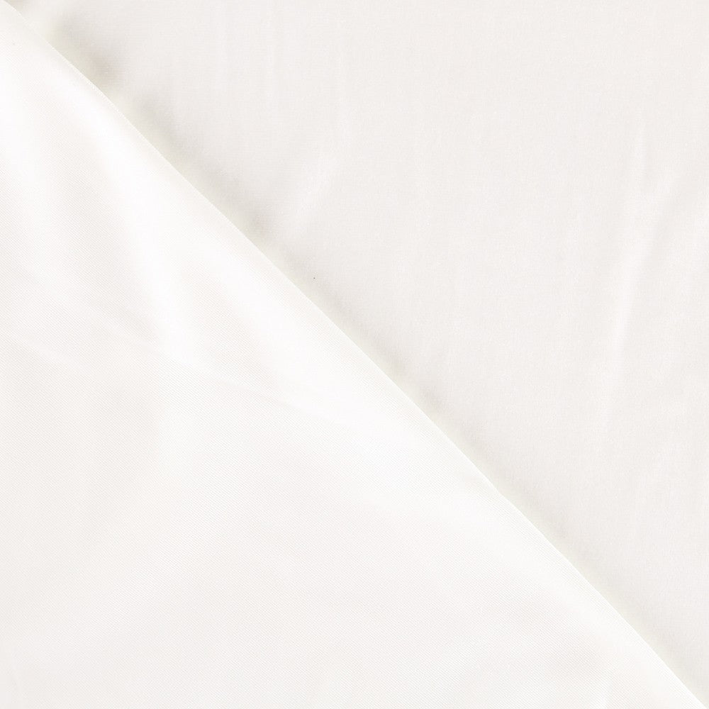 Retal Terciopelo Lycra Blanco 90x150cm - Ribes y Casals