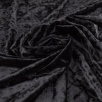 Retal Terciopelo Moda Negro 100x145 cm - Ribes y Casals