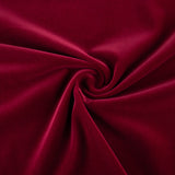 Retal Terciopelo Algodón Rojo Burdeos 70x150 cm. - Ribes y Casals