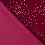 Veludo Spandex Brilho Garnet - Ribes y Casals