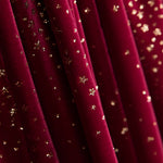 Veludo Spandex Brilho Garnet - Ribes y Casals