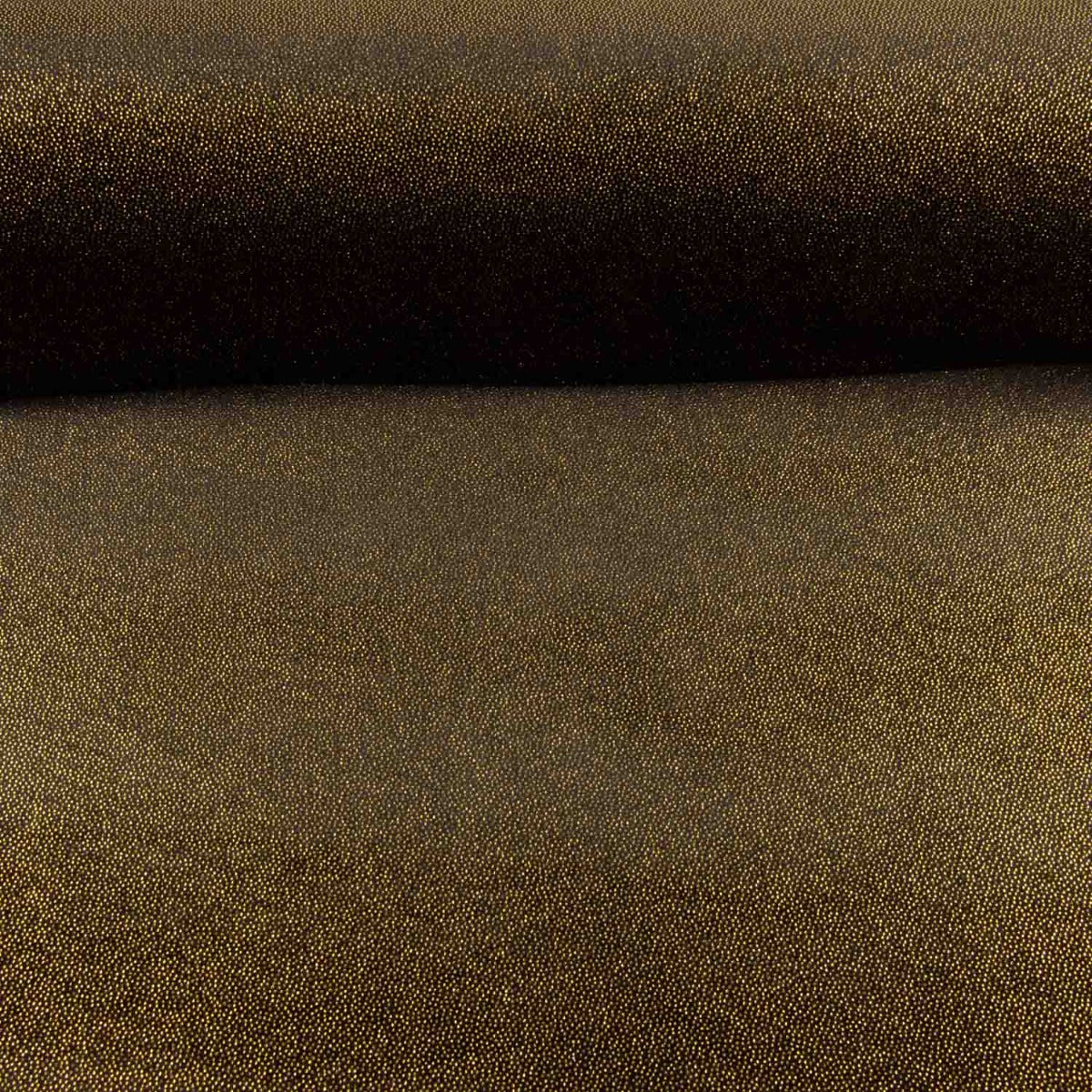 Veludo Lycra Fantasy Gold Preto - Ribes y Casals