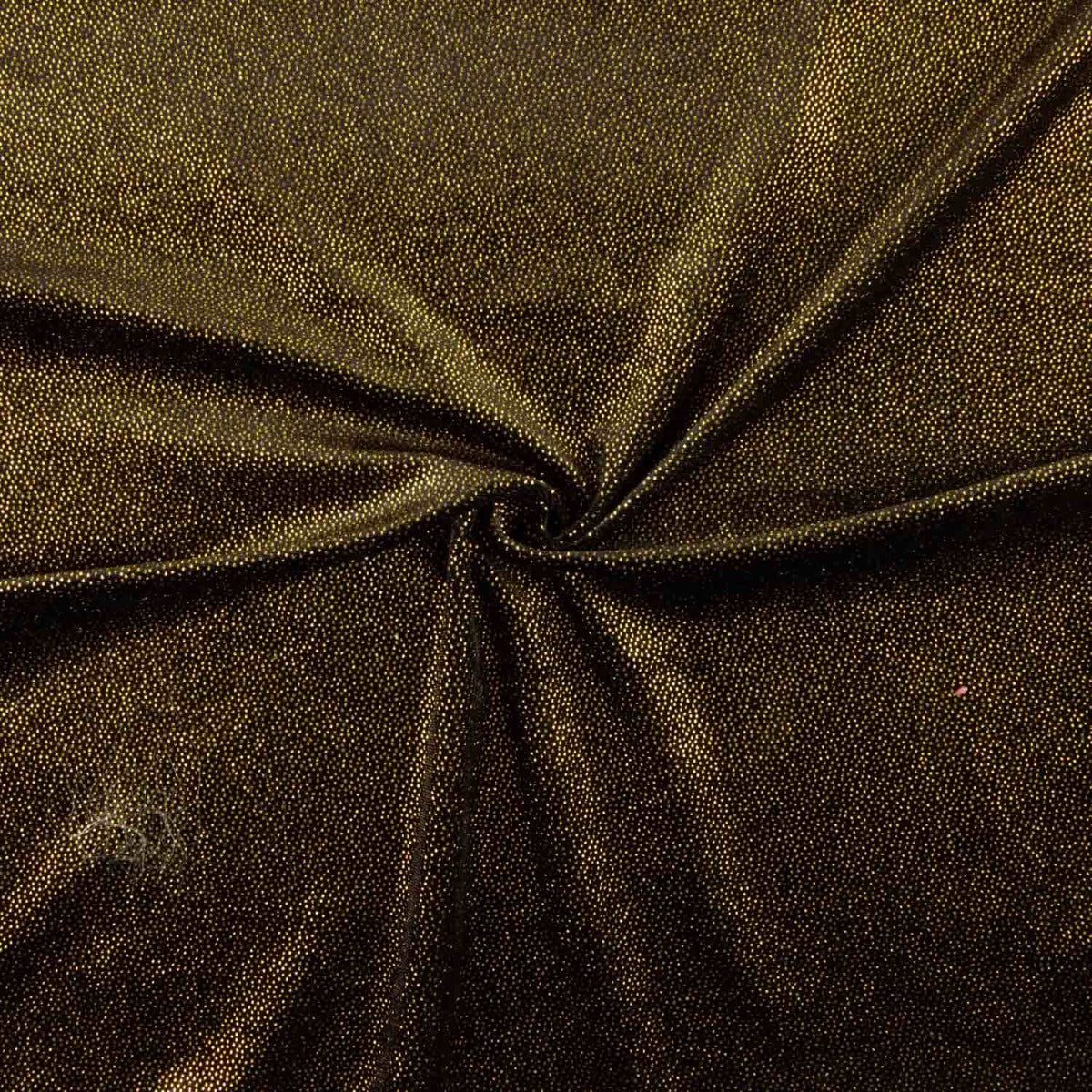 Veludo Lycra Fantasy Gold Preto - Ribes y Casals