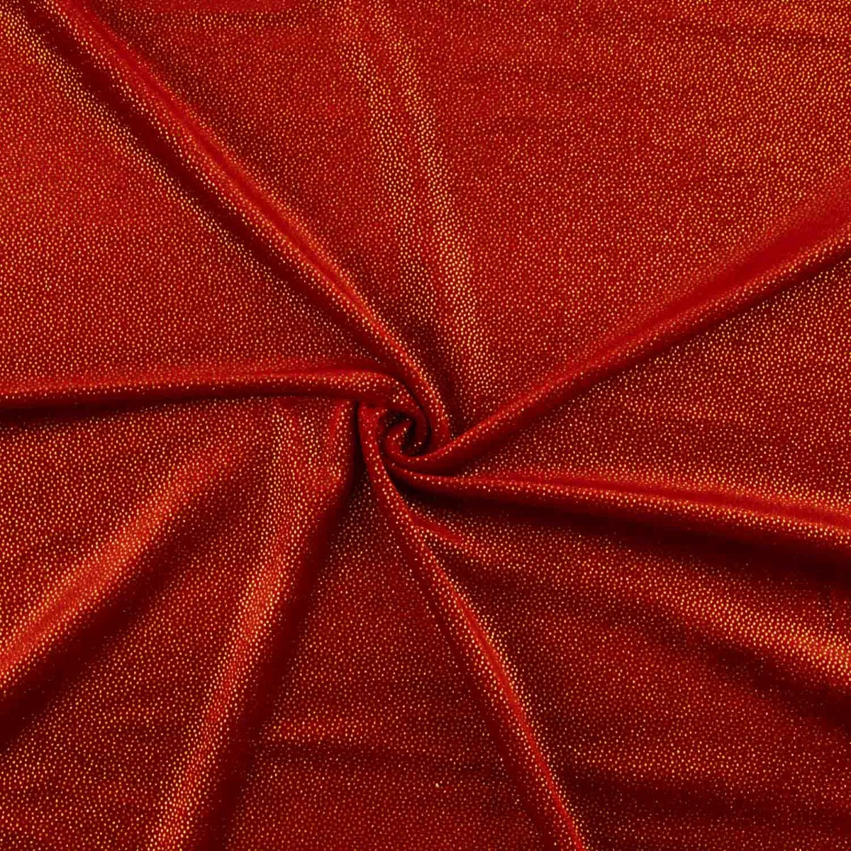 Veludo Lycra Fantasy Gold Vermelho - Ribes y Casals