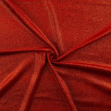 Retal Terciopelo Licra Fantasy Gold Rojo 70x150 cm - Ribes y Casals