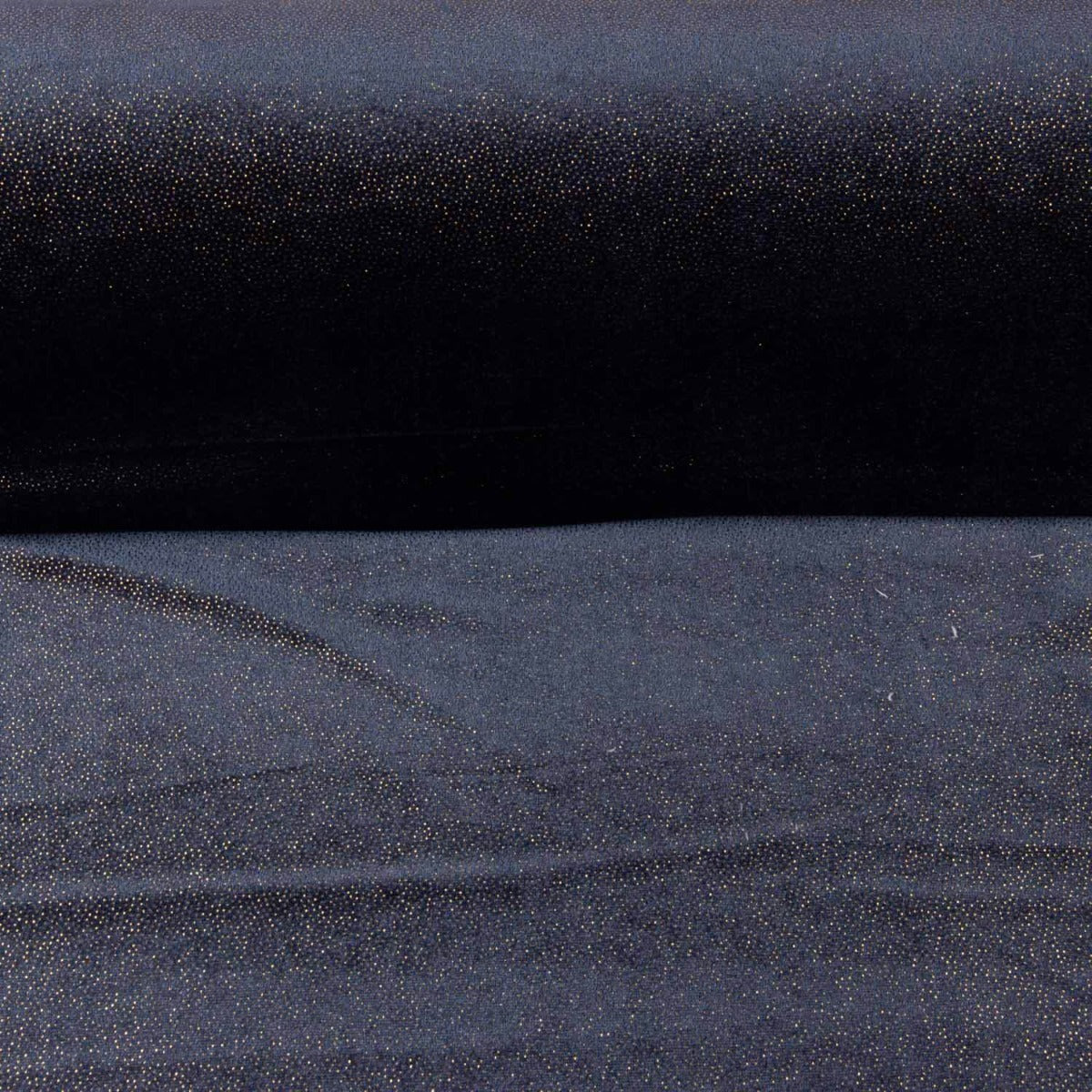 Veludo Lycra Fantasy Gold Marinho - Ribes y Casals