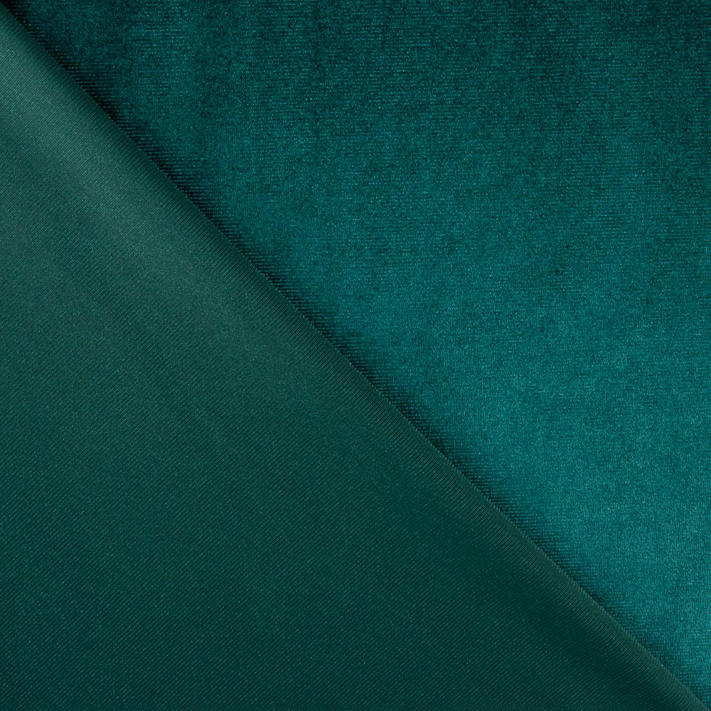 Terciopelo Lycra Verde Azulado - Ribes y Casals