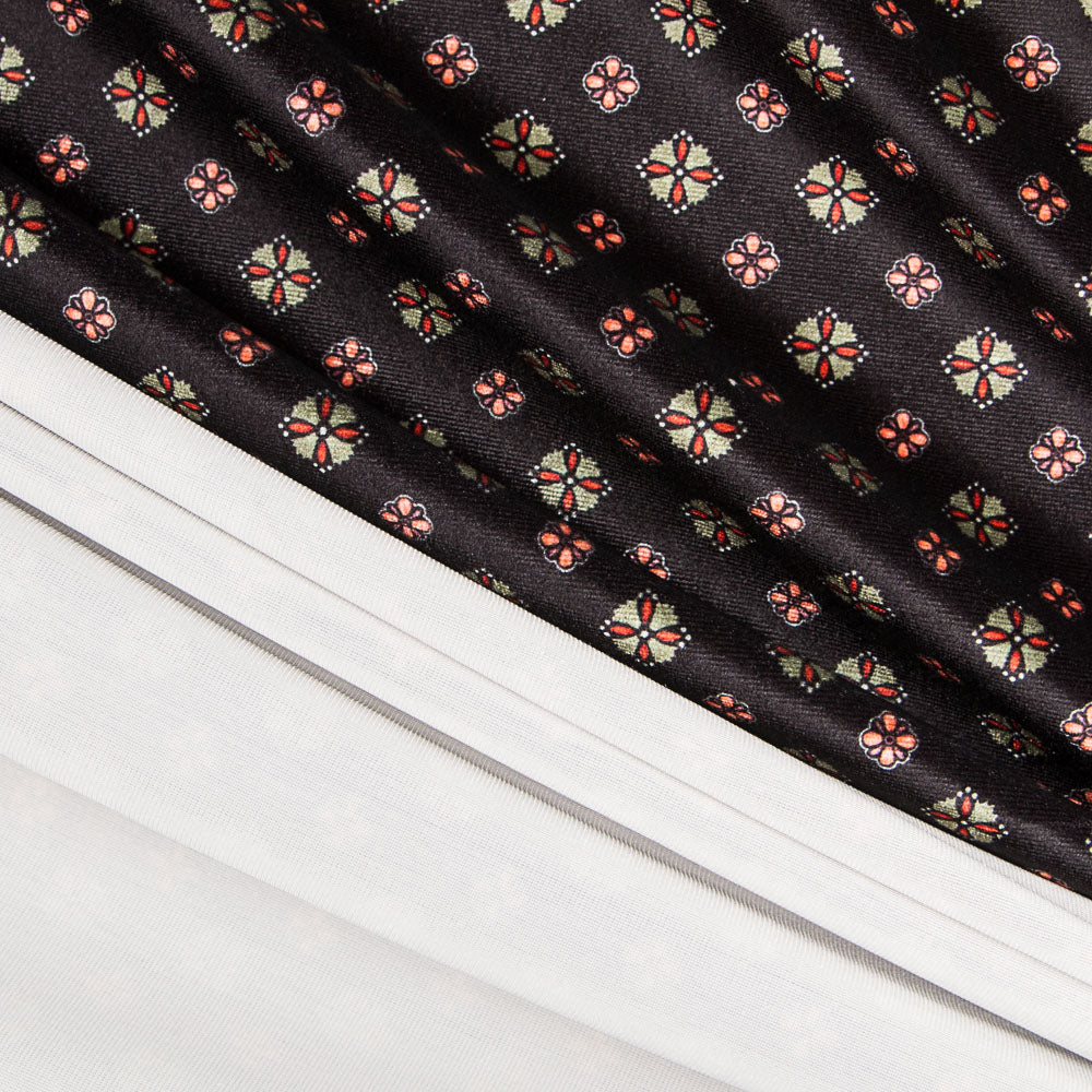 Veludo Moda Medalhas Preto - Ribes y Casals