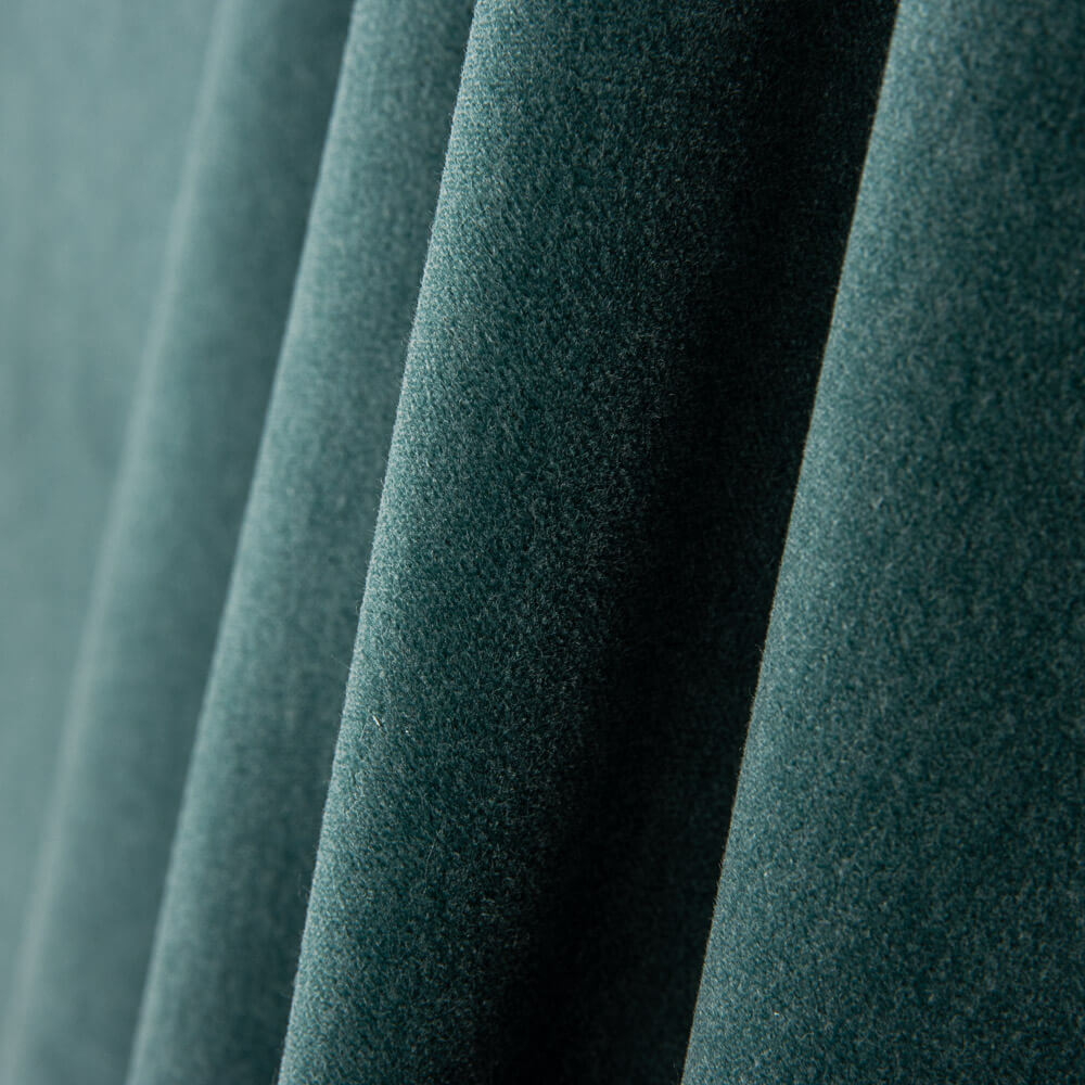 Estofos de Veludo Retardador de Fogo Velvet Dark Aquamarine - Ribes y Casals