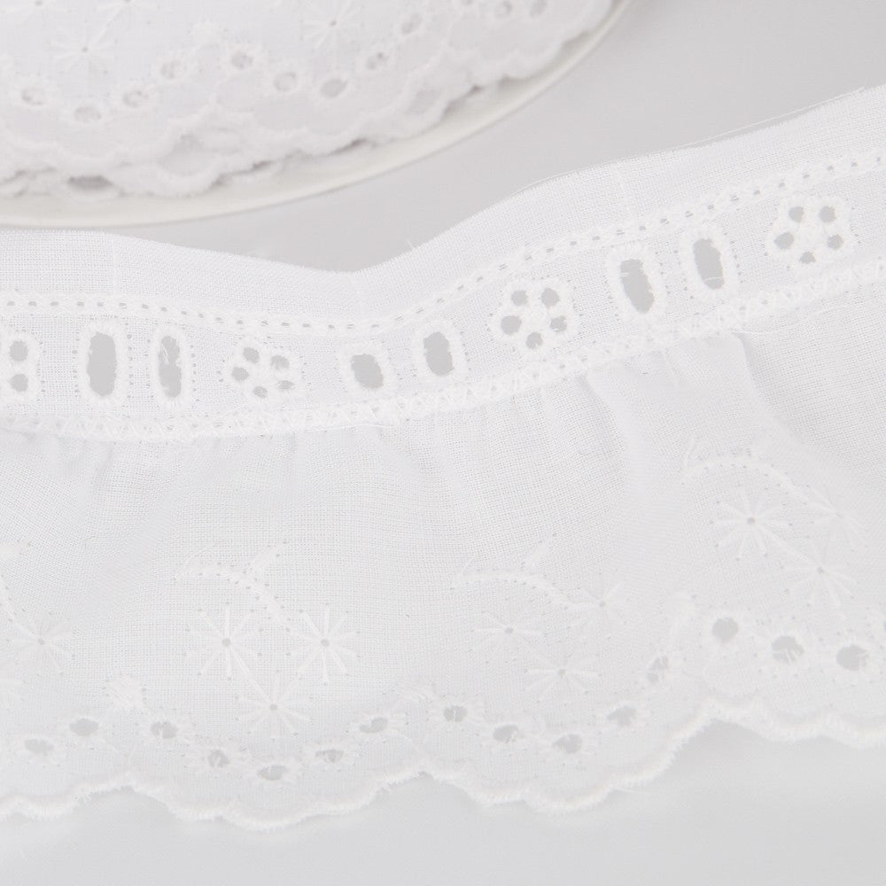 Tira de batista 6,5cm - Ribes y Casals